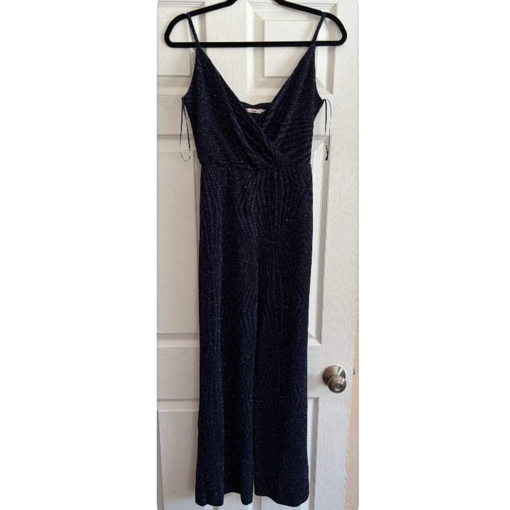Sparkly Navy Blue Jumpsuit
